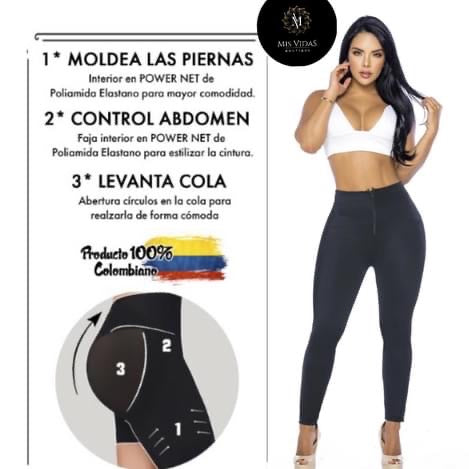 Pantalón levanta pompis Colombiano